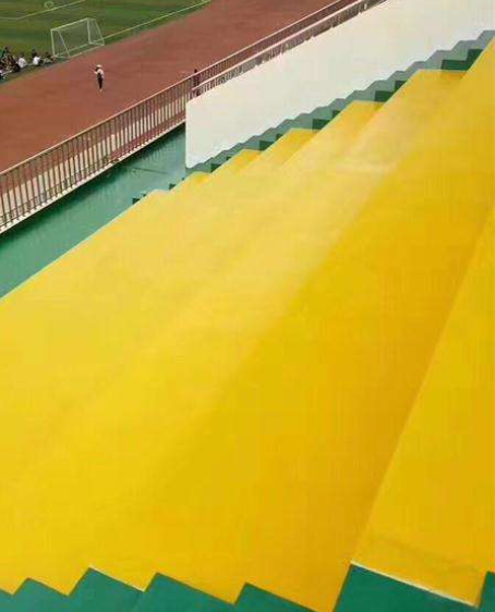 雨花台球场台阶翻新修补改造